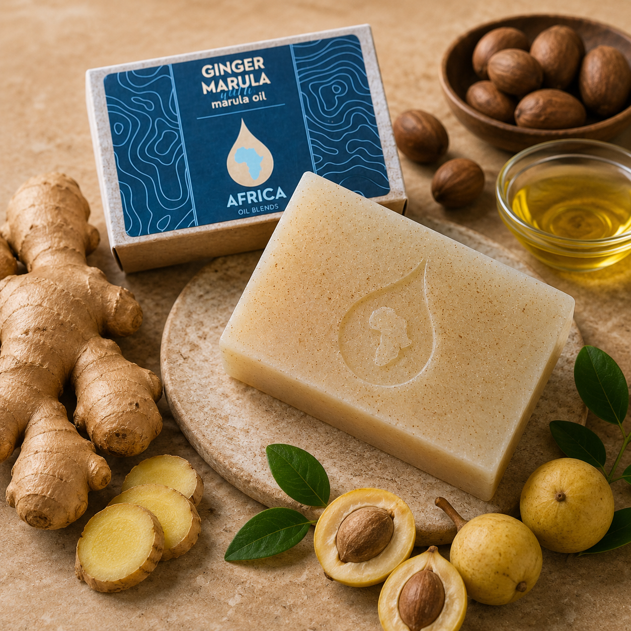 Marula & Ginger soap